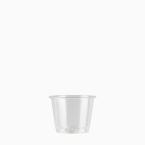 試飲用プラカップ　70ml(2.5オンス)　57mm口径 3,000個(PET製)