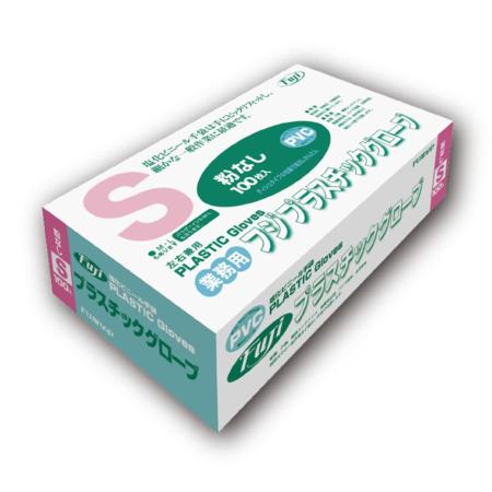 フジプラスチックグローブ　粉なし・半透明・S・厚手　2,000枚　※北海道・沖縄・離島 送料別途　※個人宅配送不可 (尚美堂/フジナップ)