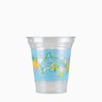 プラスチックカップ　マリン　410ml(14オンス)　96mm口径 1,000個(PET製)　※北海道・沖縄・離島 送料別途 ※個人宅配送不可 (東名化学)