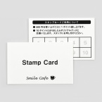 スタンプカード　シンプル ロゴ 【WEB編集】