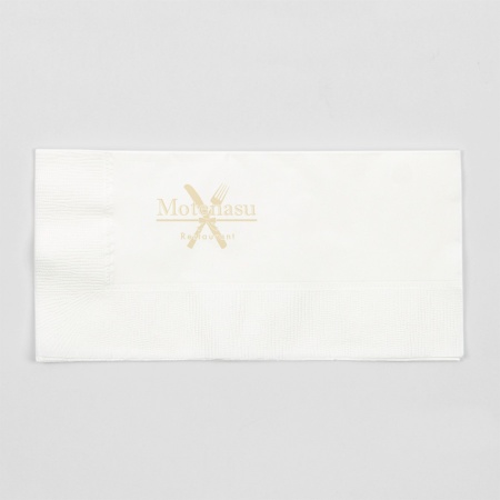 B0008-0004｜【完全データ入稿】 名入れ紙ナプキン 8折 2プライ 450