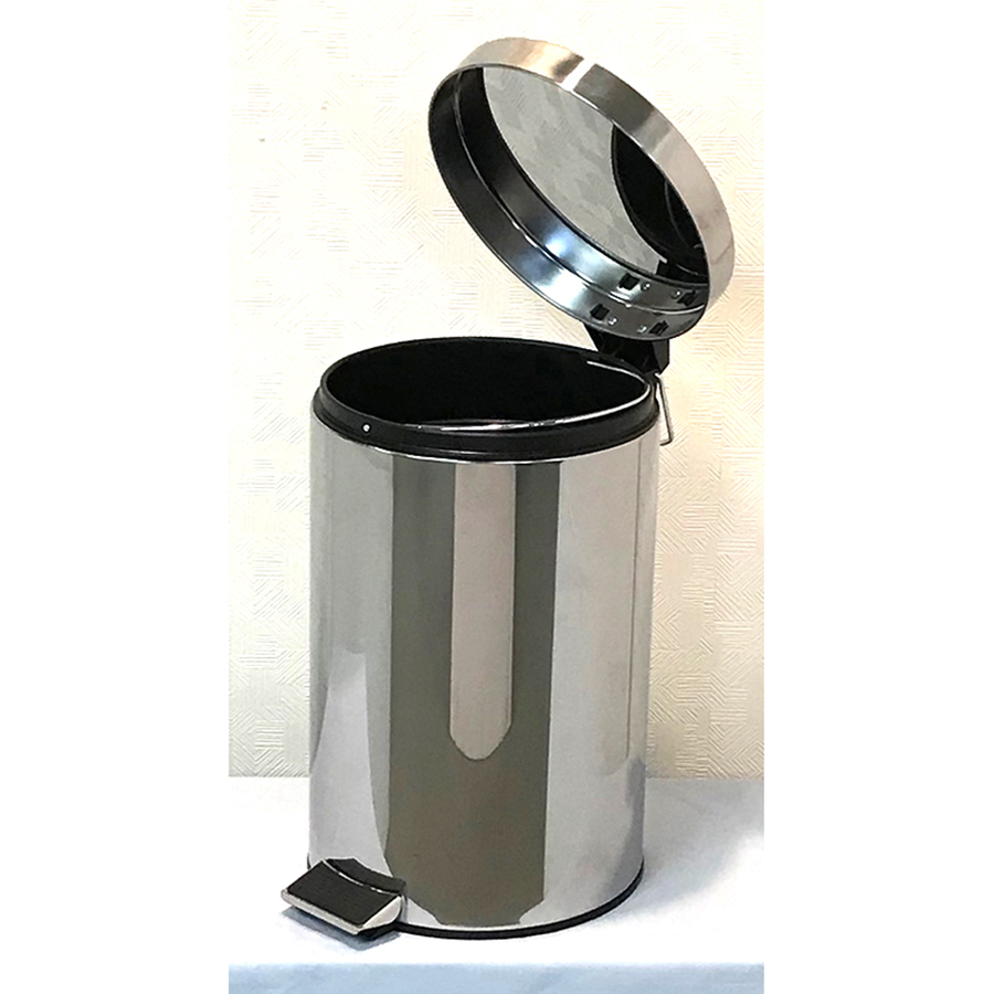 342pdl02 ペダル式ステンレスゴミ箱 12リットル F250 H400mm 342pdl02 飲食店用品 印刷通販のatta アッタ 342pdl02 ペダル式ステンレスゴミ箱 12リットル F250 H400mm 342pdl02 飲食店用品 印刷通販のatta アッタ