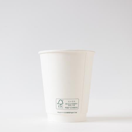 FSC認証二重紙コップ　360ml(12オンス)　90mm口径 1,000個　※沖縄・離島 送料別途