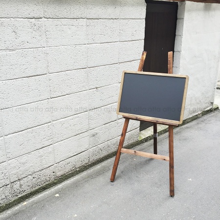 LNB385｜アンティークブラックボード 600x420mm LNB385 片面・A2サイズ