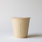 バンブー二重紙コップ(水性コート) 300ml(10オンス)　90mm口径 500個　※沖縄・離島 送料別途