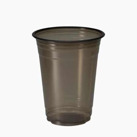 プラスチックカップ　ブラックタイプ　540ml(16オンス)　98mm口径 1,000個(PET製)　※沖縄・離島 送料別途