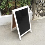 A型看板(両面)　W500×H850mm　マーカー用　ABS-75WB A型スタンド えいむ(Aim)　メーカー直送品
