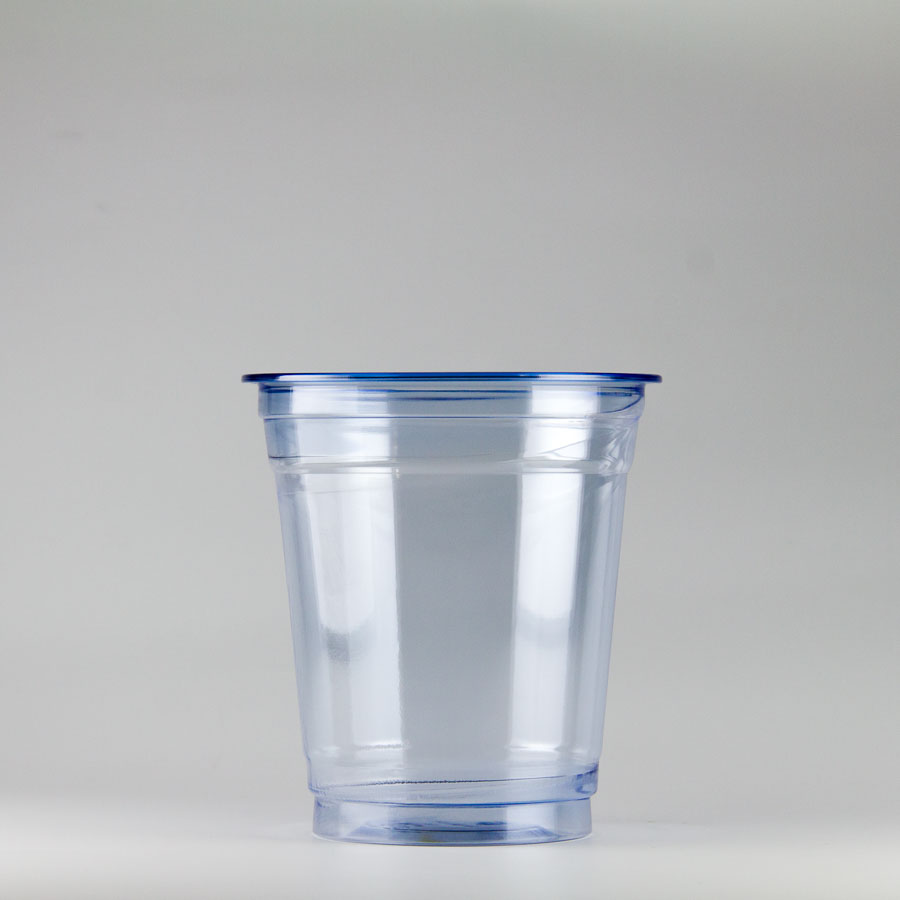 カラーカップ89-12オンス青｜プラスチックカップ青 370ml(12オンス 