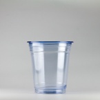 【在庫限り特価商品】　プラスチックカップ青　370ml(12オンス) 5,000個　89mm口径 (PET製)　カラーカップ89-12オンス青　※沖縄・離島 送料別途 ※個人宅