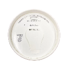 紙コップ用フタ(紙製)　80mm口径　白 1,000個　ドリンキングリッド　※適合品番あり ※沖縄・離島 送料別途 ※個人宅配送不可