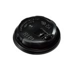 紙コップ用フタ　KM90mm口径専用　黒 1,000個　リフトアップリッド　※適合品番あり ※北海道・沖縄・離島 送料別途 ※個人宅配送不可