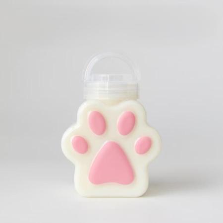 ドリンクボトル　肉球　330ml 50個　フタ付き　※沖縄・離島 送料別途