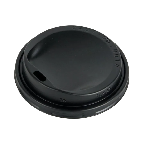 紙コップ用フタ　79.6mm口径　黒 2,000個　ドリンキングリッド　※適合品番あり ※沖縄・離島 送料別途 ※個人宅配送不可