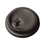 紙コップ用フタ　79.6mm口径　黒 2,000個　リフトアップリッド　※適合品番あり ※沖縄・離島 送料別途 ※個人宅配送不可