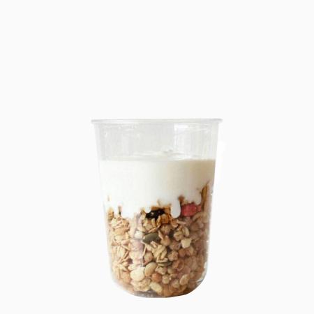 PET製U底クリアカップ　460ml　90mm口径 1,000個(PET製)　※沖縄・離島 送料別途