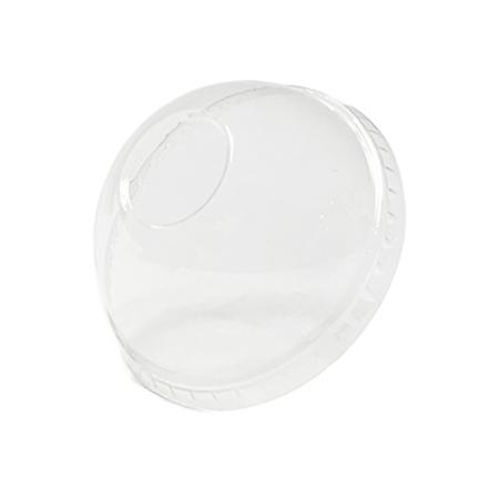 プラスチックカップ用フタ　90mm口径 1,000個(PET製)　ドームフタ(ストロー穴なし)　※適合品番あり ※沖縄・離島 送料別途
