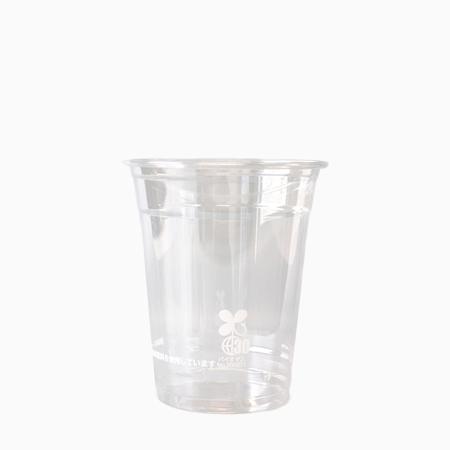 バイオPETコップ　414ml(14オンス)　91mm口径 1,000個　(バイオPET製) BPC14 ※沖縄・離島 送料別途(江戸川物産)
