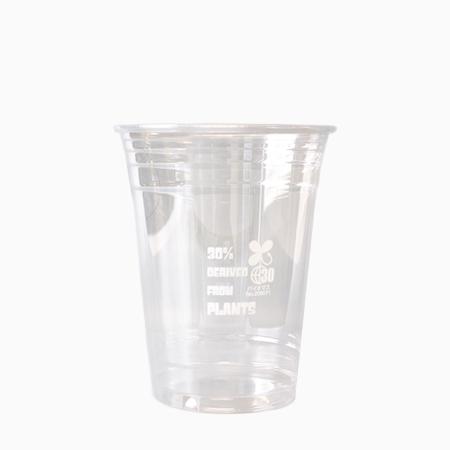 バイオPETコップ　473ml(16オンス)　98mm口径 1,000個　(バイオPET製) BPC16 ※沖縄・離島 送料別途(江戸川物産)