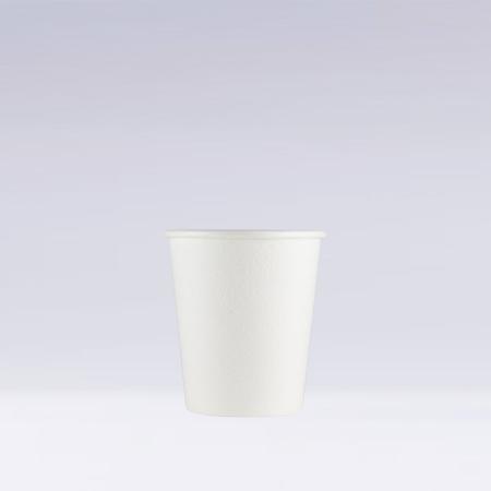 発泡断熱紙コップ　265ml(8オンス)　1,000個　8oz ASホットS無地N　※沖縄・離島 送料別途