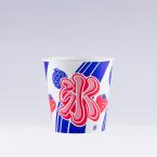 カキ氷用紙コップ　403ml(14オンス)　1,000個　SM-400 氷