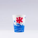 カキ氷用紙コップ　272ml(9.5オンス)　2,500個　SCM-275P ニュー氷　※沖縄・離島 送料別途 ※個人宅配送不可