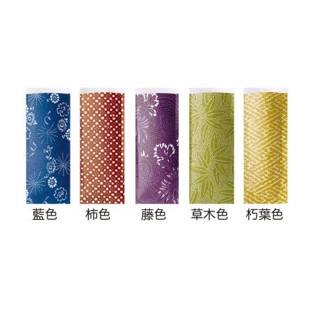 箸袋 染彩　38×98mm(染彩S)　10,000枚(5色アソート)　※北海道・四国・九州・沖縄・離島 送料別途