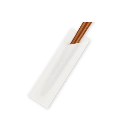 プラ箸用箸袋 フィット　37.5×126mm(フィットP)　10,000枚(白無地)　※北海道・四国・九州・沖縄・離島 送料別途