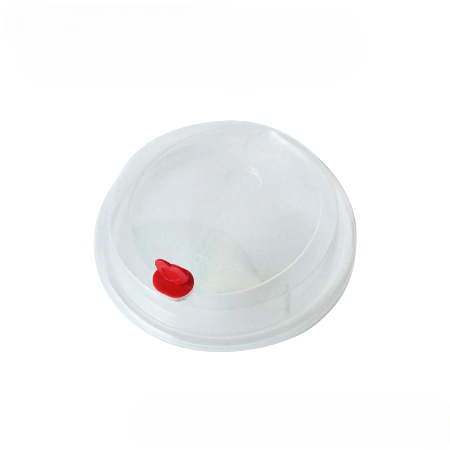 プラスチックカップ用フタ　90mm口径 1,000個(PP製)　ハートキャップ(ストロー穴付)　※適合品番あり ※沖縄・離島 送料別途