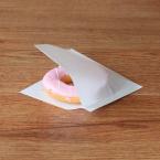 バーガー袋 白無地　120×120mm(口ずらし内4mm)　6,000枚　　※沖縄・離島 送料別途 ※個人宅配送不可