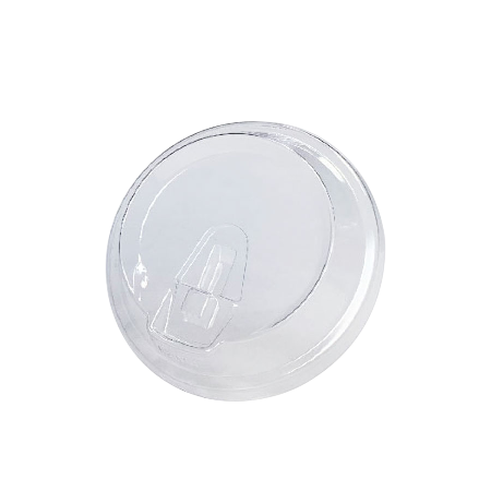 PETカップ用フタ　92mm口径 2,000個(PET製)　ノーストロー(リフトアップ)　※適合品番あり ※沖縄・離島 送料別途