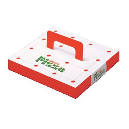 ピザボックス・ピザ箱　ピザ持ち帰り箱 215×215×30mm 300個 ピザパイスペシャル7インチ