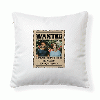 クッション(大) WANTED POSTER 【WEB編集】名入れ