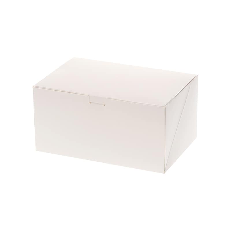 カットケーキ箱(4・5個用) 洋生 12×18 ホワイト 100枚 ※沖縄・離島 送料別途