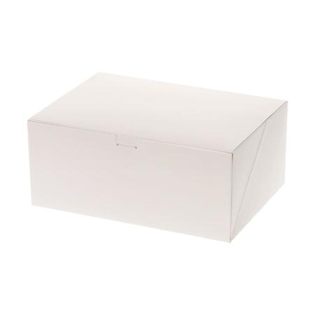 カットケーキ箱(6・7個用) 洋生 15×21 ホワイト 100枚 ※沖縄・離島 送料別途