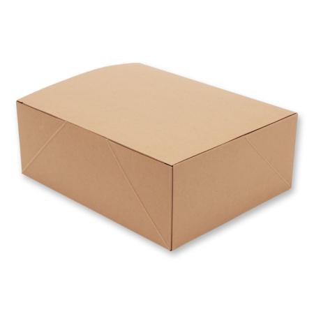 カットケーキ箱(8～9個用)　ネオクラフトケーキBOX　LL 60枚　※沖縄・離島 送料別途