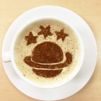 カフェアートステンシル　宇宙1　LAS-0009　4573169220092