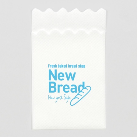 B0007-0023｜紙ナフキン 名入れ 六つ折ウェーブ 紙ナプキン ペーパー