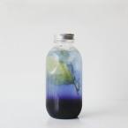 ドリンクボトル　ティーボトル　400ml 100個　フタ付き　※沖縄・離島 送料別途