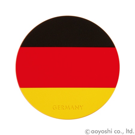コースター　ドイツ　ワールドフラッグコースター　GERMANY　027987