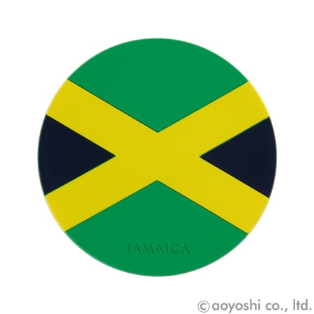 コースター　ジャマイカ　ワールドフラッグコースター　JAMAICA　028069