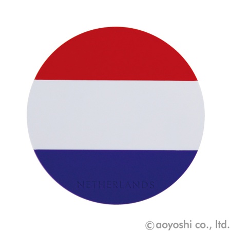 コースター　オランダ　ワールドフラッグコースター　NETHERLANDS　028458