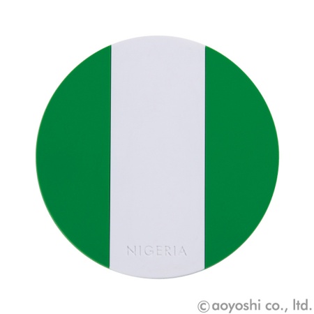 コースター　ナイジェリア　ワールドフラッグコースター　NIGERIA　028533
