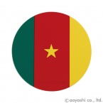 コースター　カメルーン　ワールドフラッグコースター　CAMEROON　028557