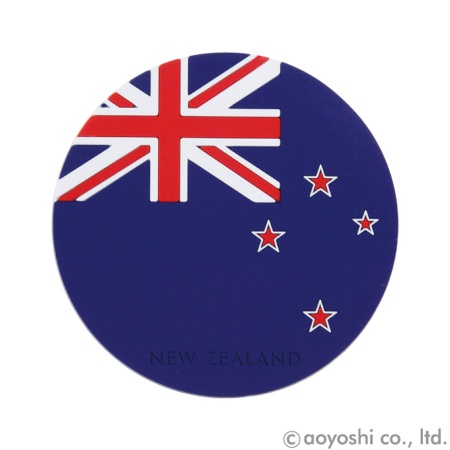 コースター　ニュージーランド　ワールドフラッグコースター　NEW ZEALAND　028618