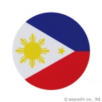 コースター　フィリピン　ワールドフラッグコースター　PHILIPPINES　028854