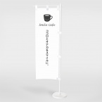 オリジナルミニのぼり　シンプルロゴ　【attaにおまかせ】