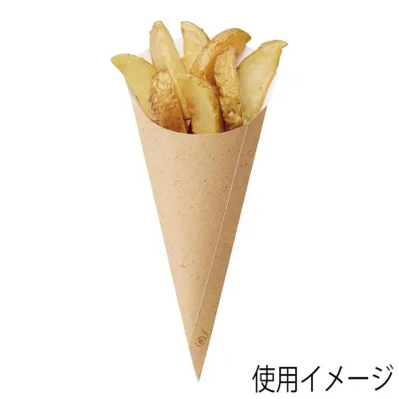 4738232｜三角ポテト袋S 110×220mm 100枚｜飲食店用品・印刷通販