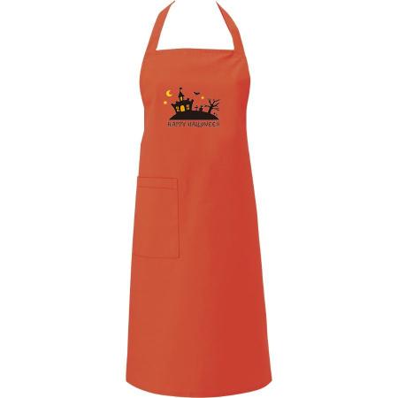 SS018-0011｜ハロウィングッズ エプロン オレンジ T-63チトセ(CHITOSE