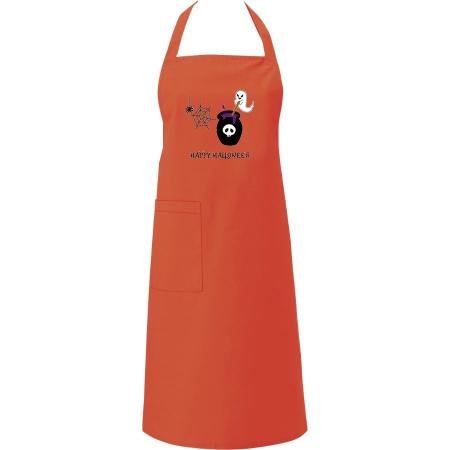 SS018-0011｜ハロウィングッズ エプロン オレンジ T-63チトセ(CHITOSE