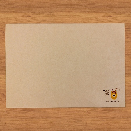 SS016-0005｜ハロウィングッズ ランチョンマット A3-5 1セット10枚入り